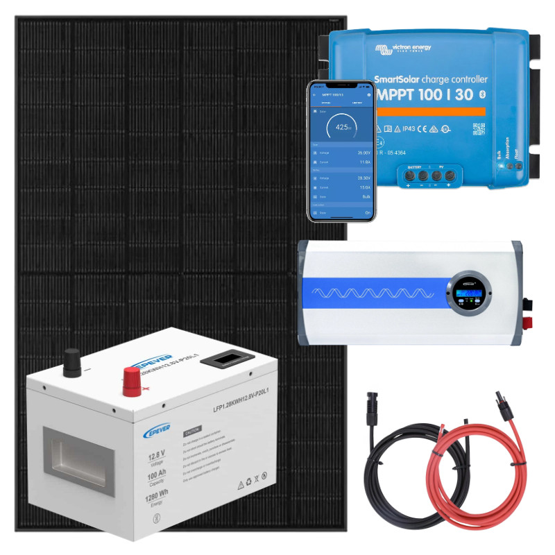 zestaw-pv-435w-akumulator-lifepo4-100ah-regulator-mppt-i-przetwornica