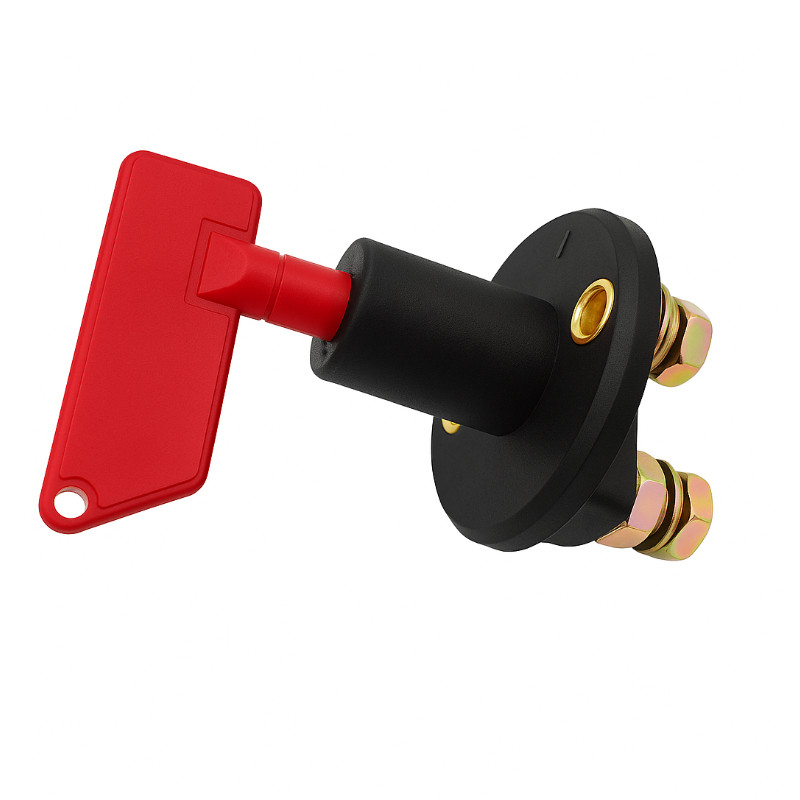 Obrazek produktu Rozłącznik akumulatora Solvian 12/24V 100A ON-OFF (SKU: 4086) - importowany z CSV (SunTrack)