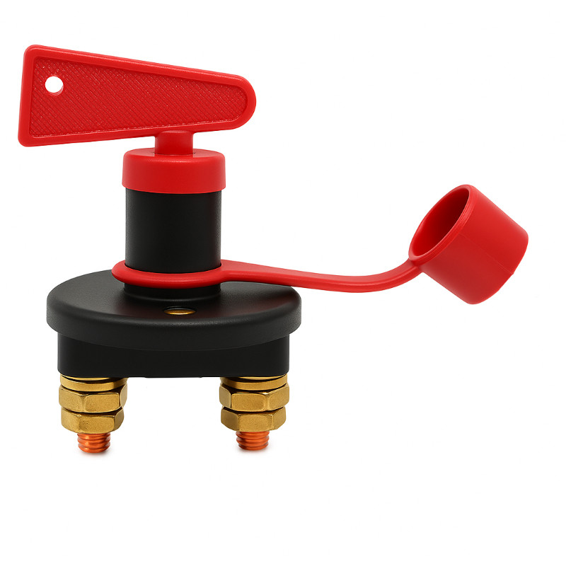 Obrazek produktu Rozłącznik akumulatora Solvian 12/24V 150A ON-OFF M10 (SKU: 4083) - importowany z CSV (SunTrack)