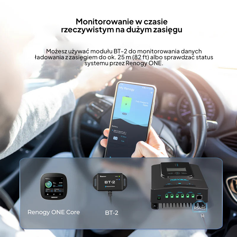 Obrazek produktu Regulator ładowania Renogy Rover Li 40 Amp MPPT (SKU: 5584) - importowany z CSV (SunTrack)